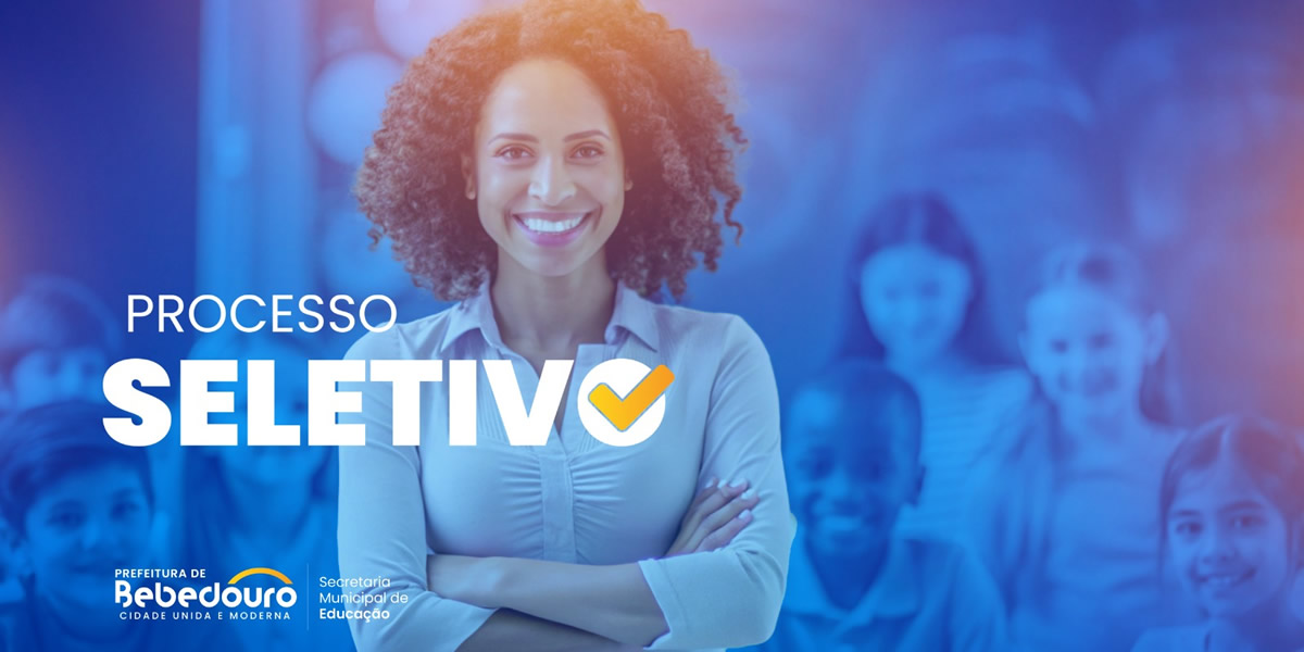 Prefeitura de Bebedouro abre Processo Seletivo 02/2026